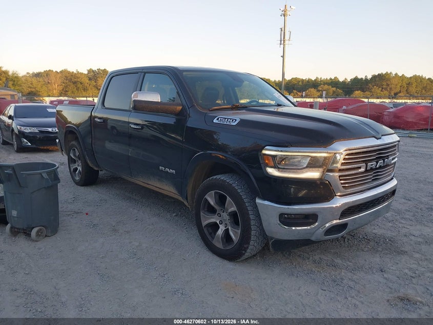 Vin: 1c6srfjt0kn530007, lot: 46770719, ram 1500 laramie  4x4 5'7 box 2019 img_1