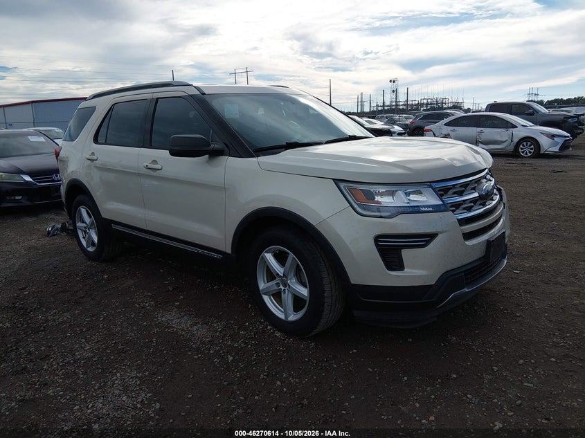 Vin: 1fm5k7d80jga88240, lot: 46770731, ford explorer xlt 20181