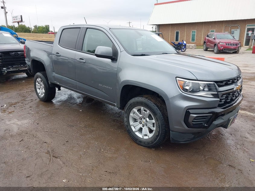 Vin: 1gcgscea5m1147703, lot: 46770734, chevrolet colorado 2wd  short box lt 2021 img_1
