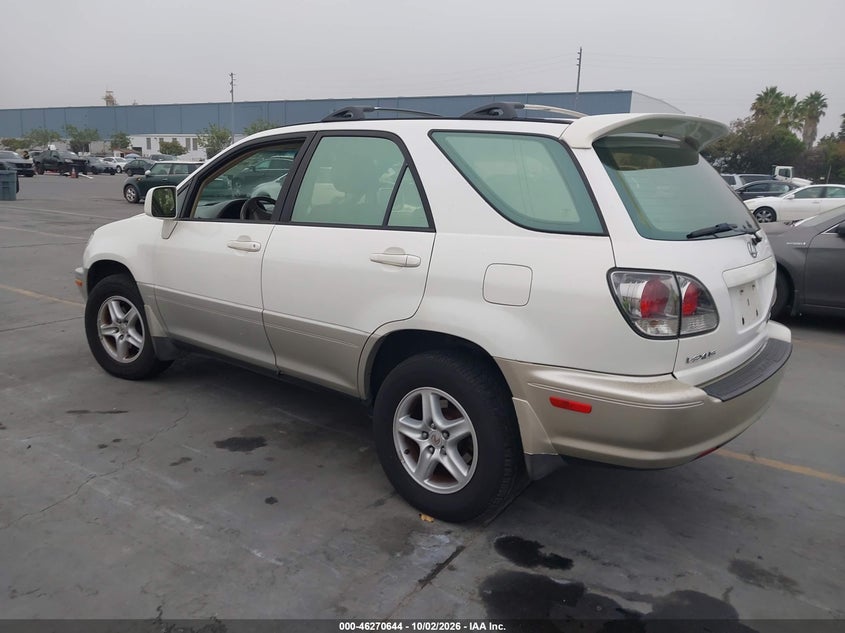 LEXUS RX 300 2001 VIN JTJHF10U710171305