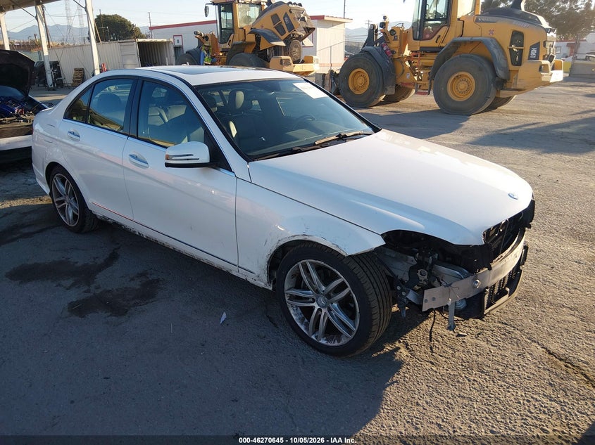 2014 Mercedes-Benz C 250 Sport, Перёд, IAAI, VIN WDDGF4HB9EA968132