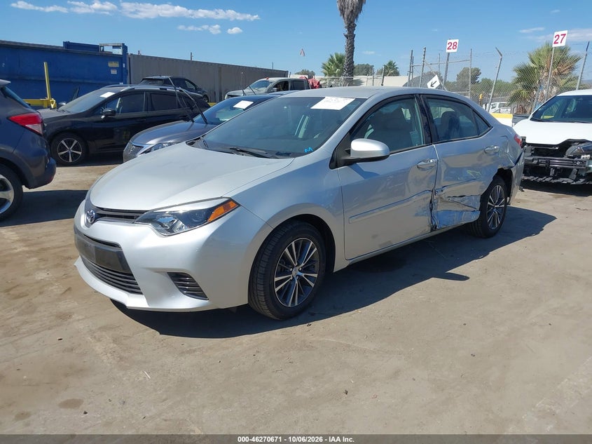 Vin: 5yfburhe3fp352442, lot: 46770787, toyota corolla le 20152