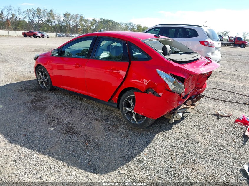 Vin: 1fadp3f2xdl336823, lot: 46770806, ford focus se 20133