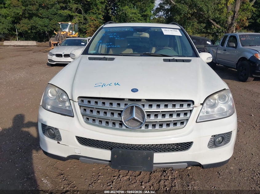 MERCEDES-BENZ ML 350 2008 VIN 4JGBB86E58A317682