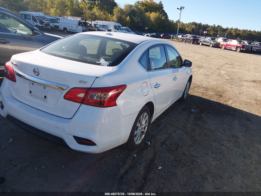 Vin: 3n1ab7ap9ky288678, lot: 46770842, nissan sentra sv 20194