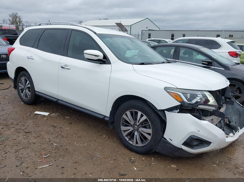 Vin: 5n1dr2mm4hc650813, lot: 46770847, nissan pathfinder sv 2017 img_1