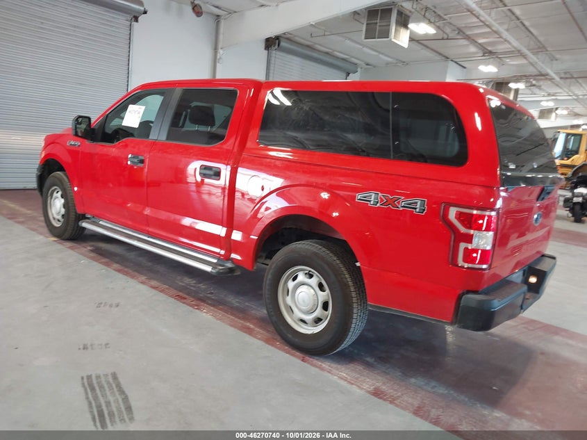 Vin: 1ftew1eb0jfd04996, lot: 46770857, ford f-150 xl 20183