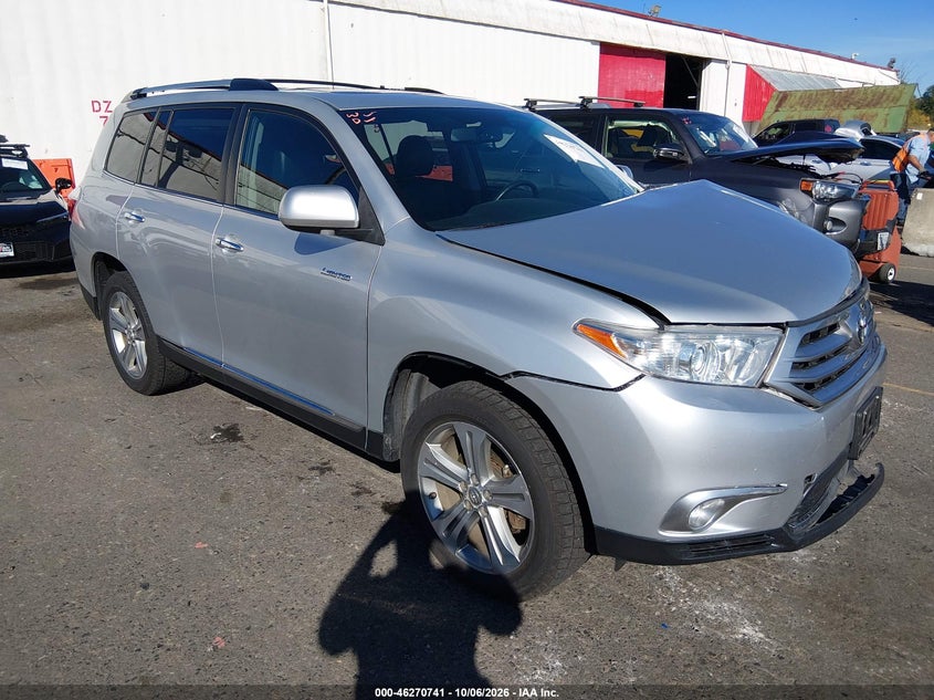 Vin: 5tddk3eh4cs102799, lot: 46770858, toyota highlander limited v6 20121
