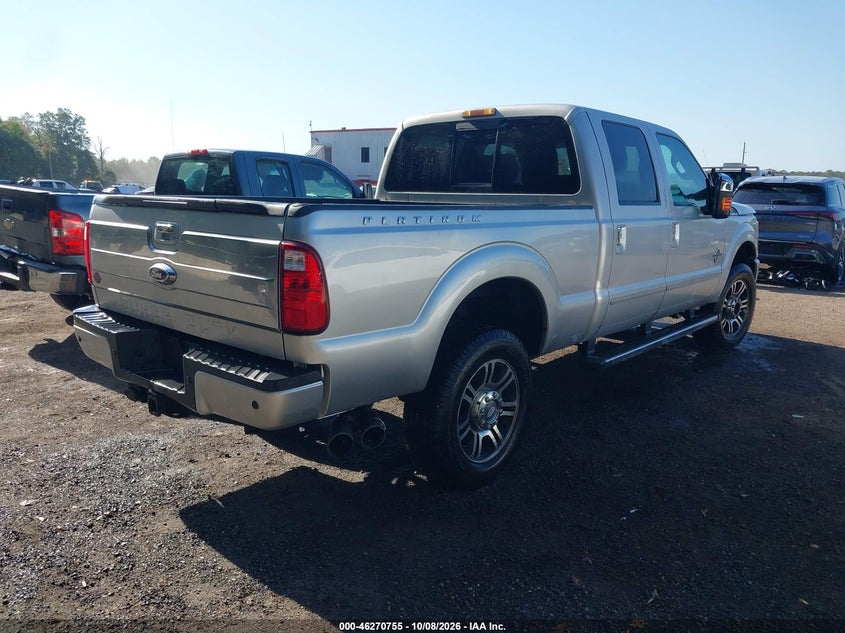 Vin: 1ft8w3bt7dea07420, lot: 46770872, ford f-350 lariat 20134