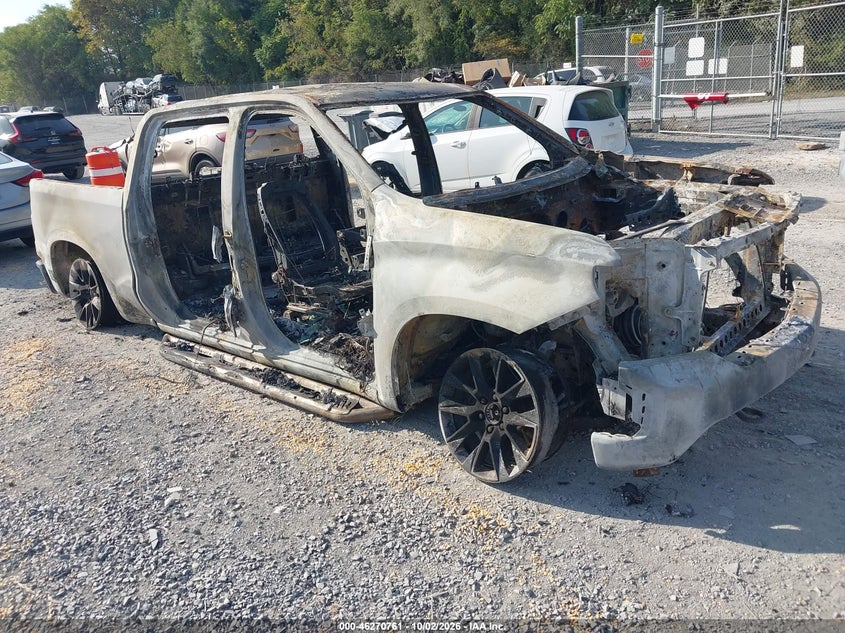 Vin: 1gcpycef1mz254212, lot: 46770878, chevrolet silverado 1500 4wd  short bed custom trail boss 2021 img_1