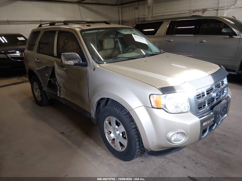 Vin: 1fmcu9eg2ckc82867, lot: 46770880, ford escape limited 20121