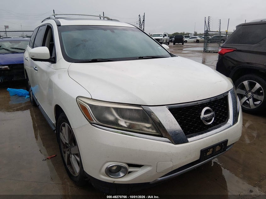 Vin: 5n1ar2mn4fc626763, lot: 46770883, nissan pathfinder platinum 2015 img_1