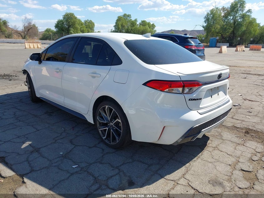 Vin: jtds4mce2nj089258, lot: 46770886, toyota corolla se 20223