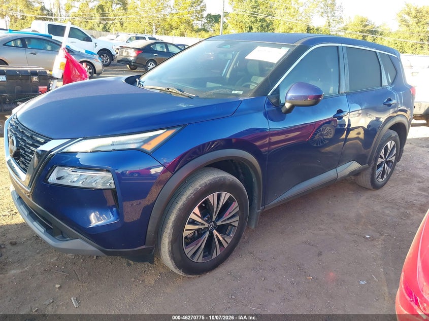Vin: 5n1bt3bbxnc673735, lot: 46770892, nissan rogue sv intelligent awd 20222