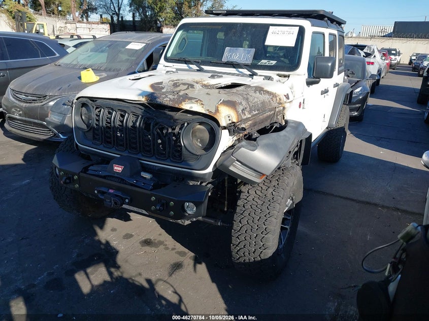 Vin: 1c4rjxfg3rw256340, lot: 46770901, jeep wrangler 4-door rubicon 4x4 20242