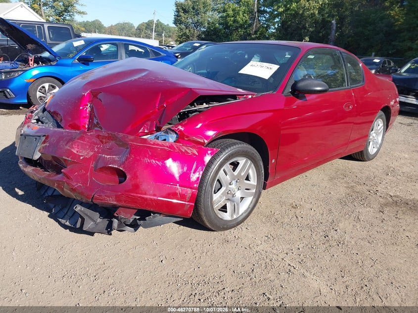 CHEVROLET MONTE CARLO 2007 VIN 2G1WK15K379419893