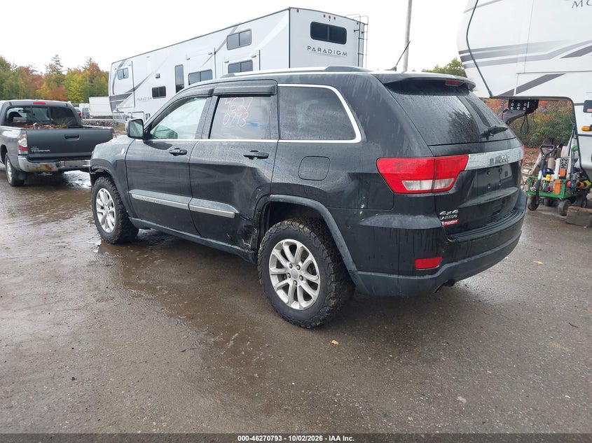Vin: 1j4rr4gt1bc538402, lot: 46770910, jeep grand cherokee laredo 20113