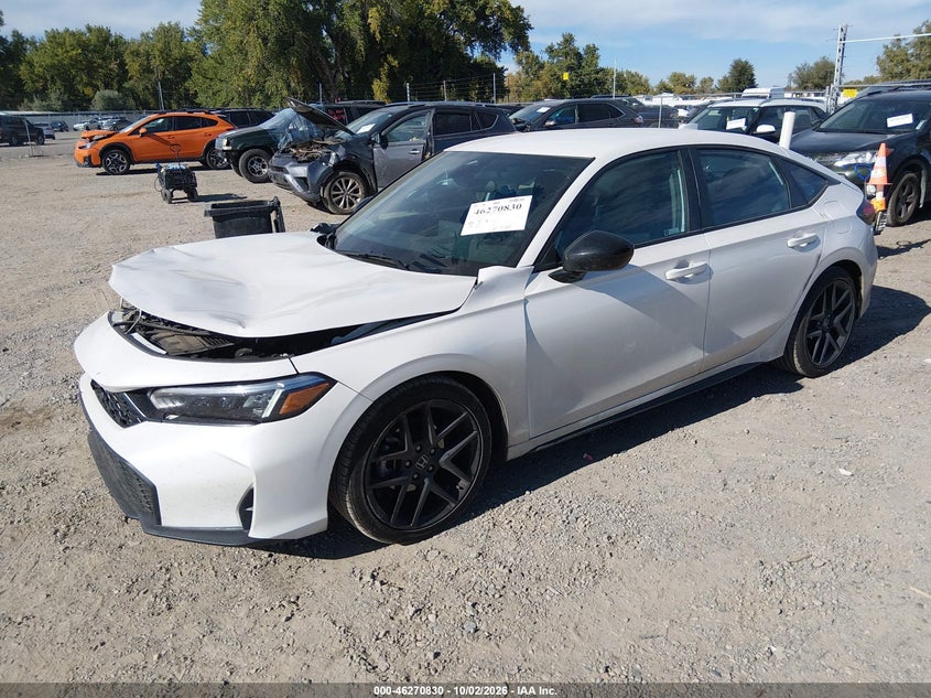 Vin: 19xfl2h80te006657, lot: 46770947, honda civic sport 20262
