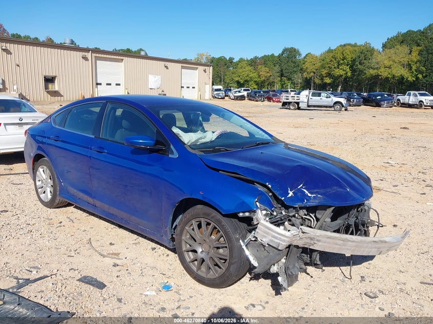 Vin: 1c3cccabxgn136868, lot: 46770957, chrysler 200 limited 20161