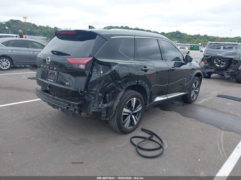Vin: 5n1at3caxmc701789, lot: 46770958, nissan rogue sl fwd 20214