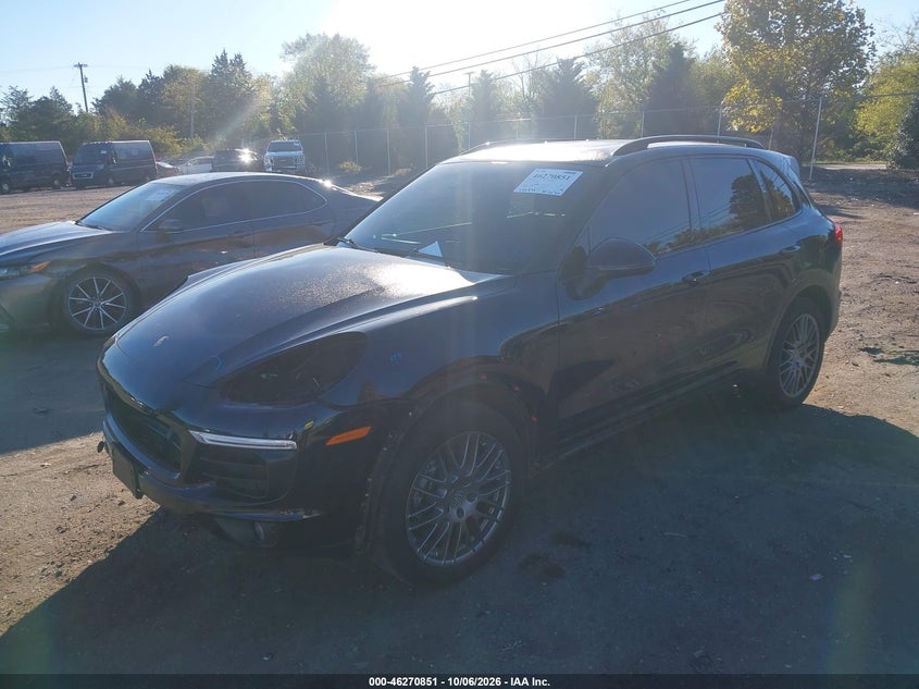 Vin: wp1aa2a20gka14264, lot: 46770968, porsche cayenne 20162