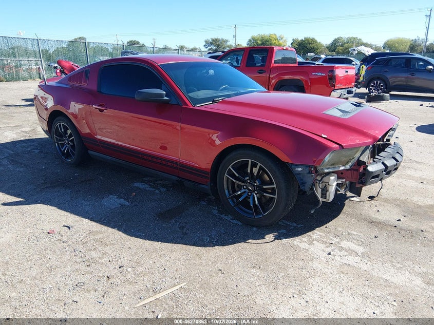 Vin: 1zvbp8am6c5226648, lot: 46770980, ford mustang v6 premium 2012 img_1