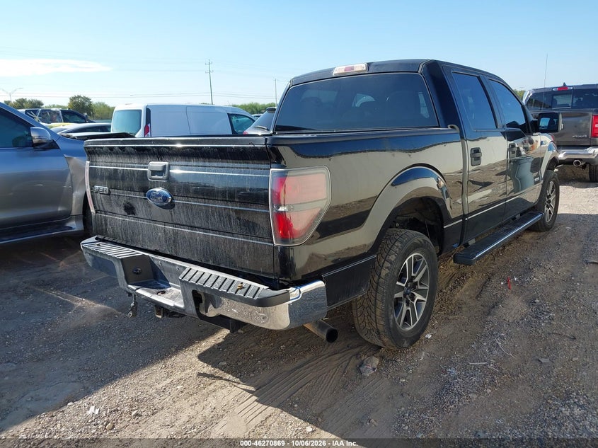 Vin: 1ftfw1ct4dkf73627, lot: 46770986, ford f-150 xlt 20134