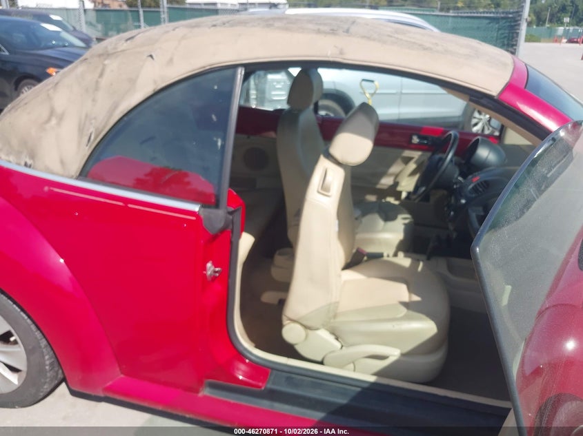 VOLKSWAGEN NEW BEETLE 2009 VIN 3VWRF31Y29M410236