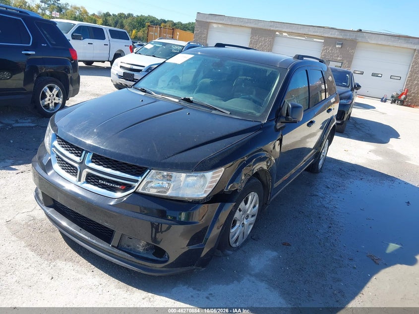 2020 Dodge Journey Se Value, Normal Wear & Tear, IAAI, VIN 3C4PDCAB5LT207513 — photo 2