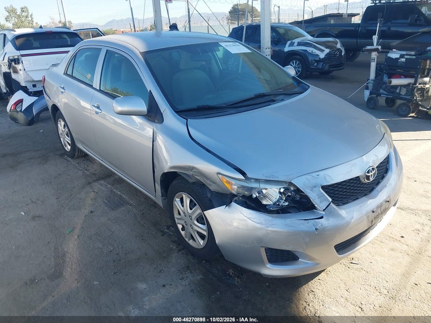 2010 Toyota Corolla Le, Правый перёд, IAAI, VIN 2T1BU4EE9AC242608