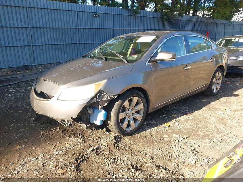 Vin: 1g4gc5eg5af242611, lot: 46771023, buick lacrosse cxl 20102