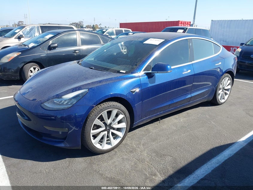 Vin: 5yj3e1ea3jf060086, lot: 46771028, tesla model 3 long range/mid range 20182