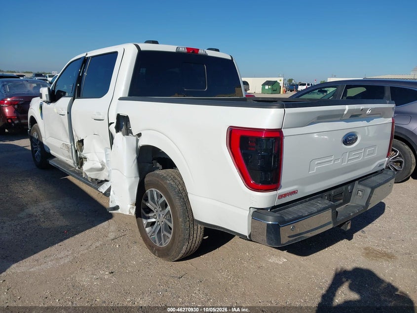 Vin: 1ftfw1c86mfb93886, lot: 46771047, ford f-150 lariat 20213