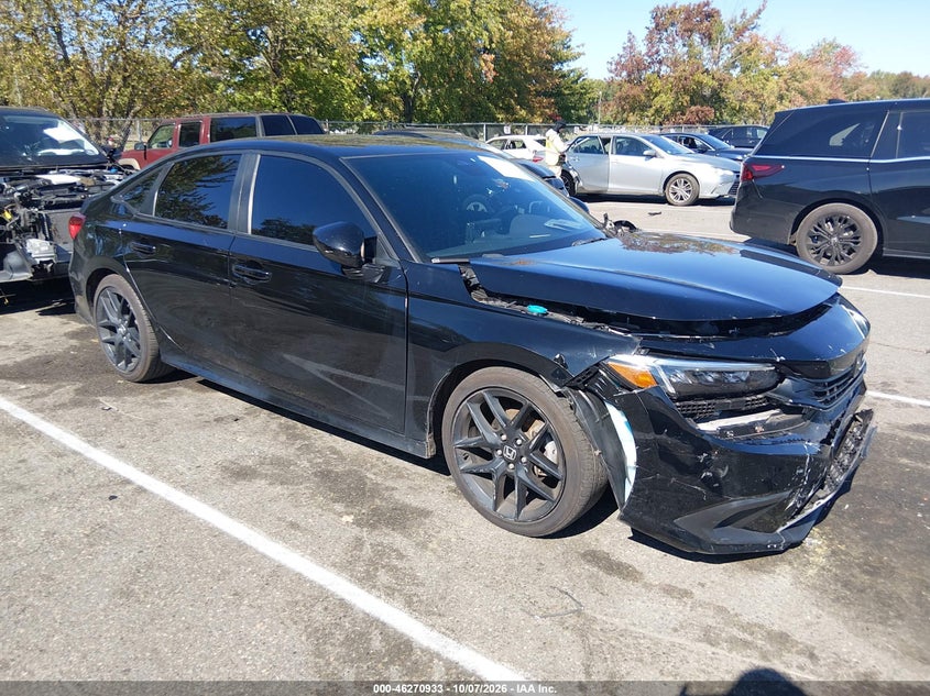 Vin: 2hgfe2f54ph505511, lot: 46771050, honda civic sport 2023 img_1