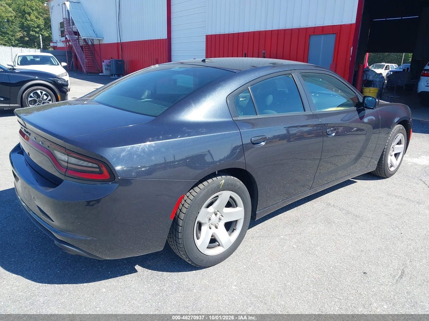 Vin: 2c3cdxag2kh511668, lot: 46771054, dodge charger police rwd 20194