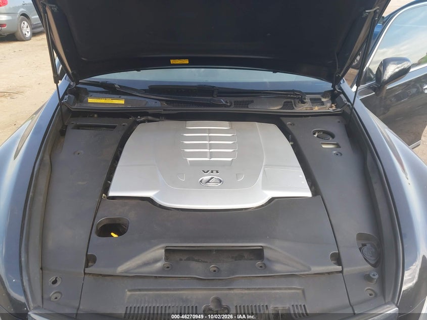 LEXUS LS 460 2008 VIN JTHBL46F785083247