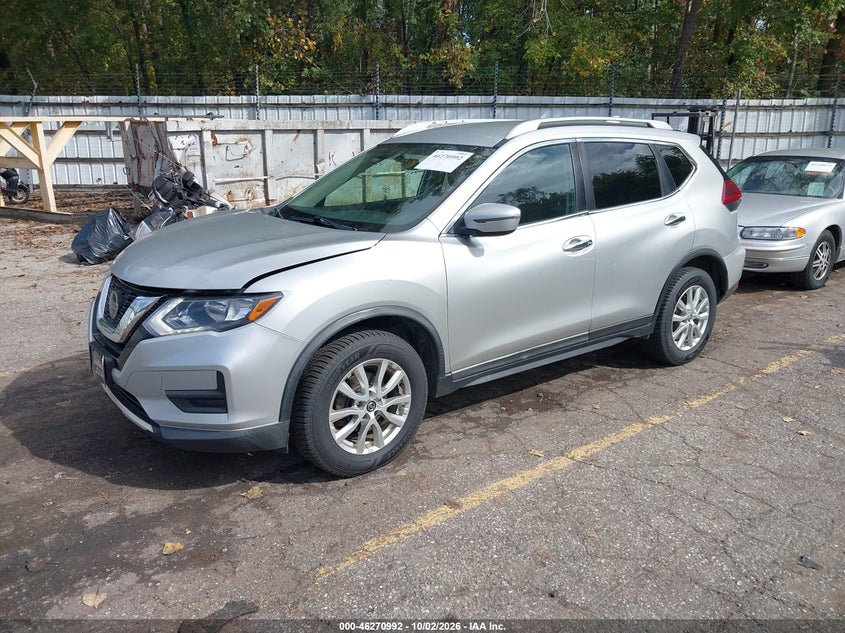 Vin: knmat2mv4jp593514, lot: 46771109, nissan rogue sv 20182