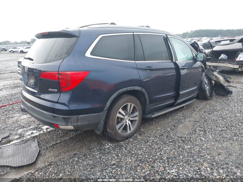 Vin: 5fnyf6h8xgb021738, lot: 46771112, honda pilot ex-l 20164