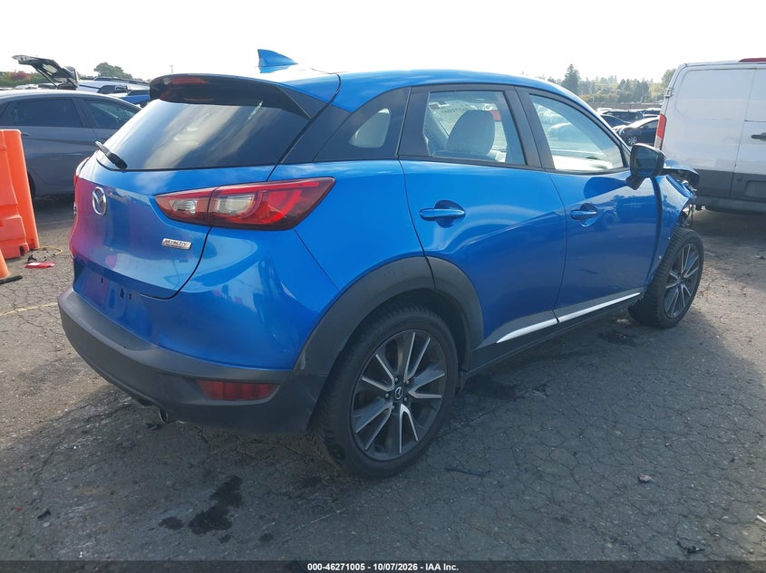 Vin: jm1dkbd74g0121641, lot: 46771122, mazda cx-3 grand touring 20164