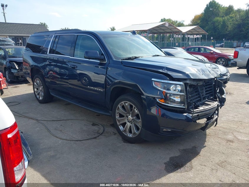 Vin: 1gnskhkc8jr213453, lot: 46771143, chevrolet suburban lt 2018 img_1