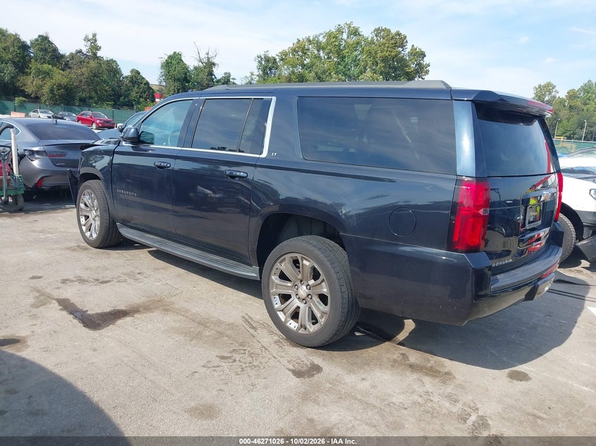 Vin: 1gnskhkc8jr213453, lot: 46771143, chevrolet suburban lt 20183