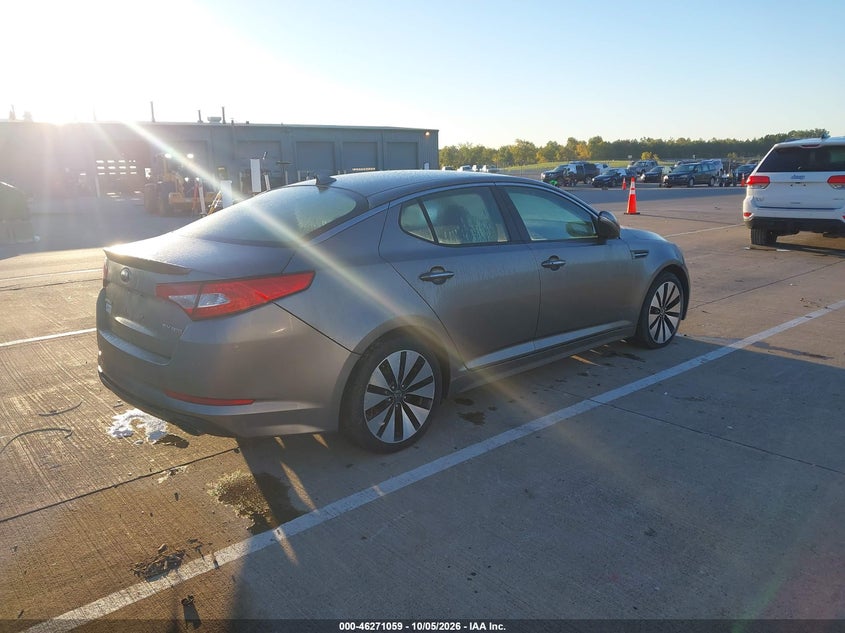 Vin: 5xxgr4a6xdg183880, lot: 46771176, kia optima sx 20134