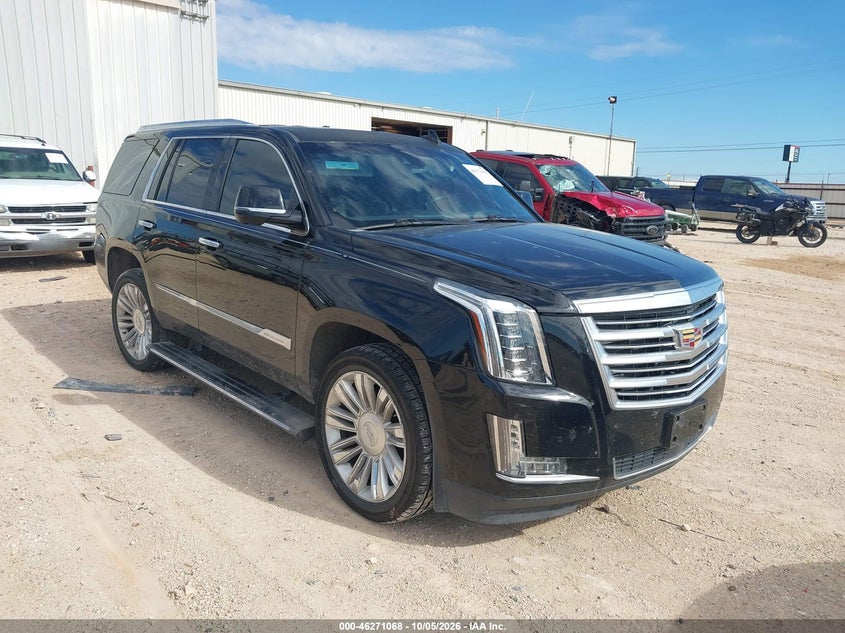 Vin: 1gys3dkj1gr262025, lot: 46771185, cadillac escalade platinum 20161