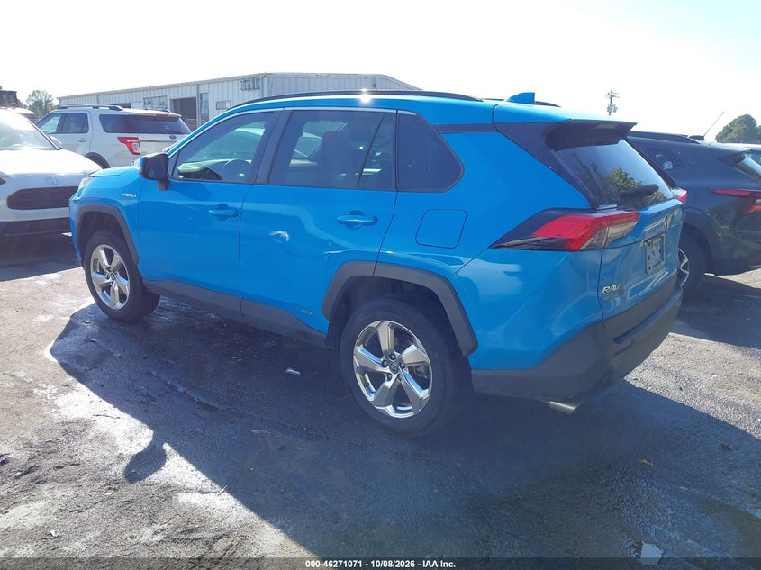 Vin: 4t3b6rfv3mu023899, lot: 46771188, toyota rav4 hybrid xle premium 20213