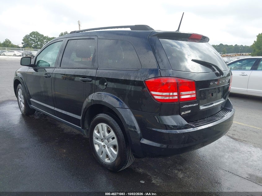 Vin: 3c4pdcabxlt207054, lot: 46771200, dodge journey se value 20203