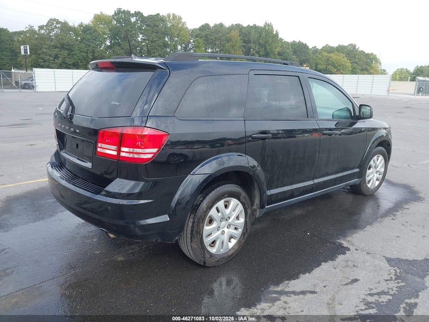 Vin: 3c4pdcabxlt207054, lot: 46771200, dodge journey se value 20204