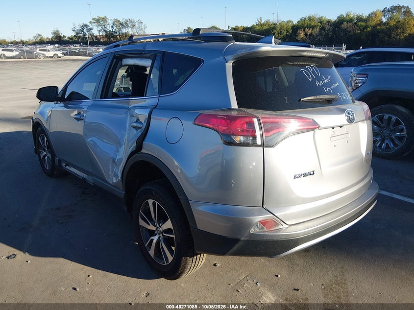 Vin: jtmwfrevxjd120772, lot: 46771202, toyota rav4 xle 20183