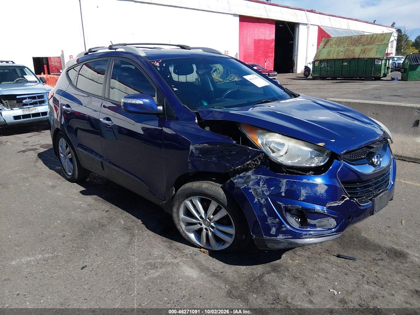 Vin: km8ju3ac0du588530, lot: 46771208, hyundai tucson limited 20131