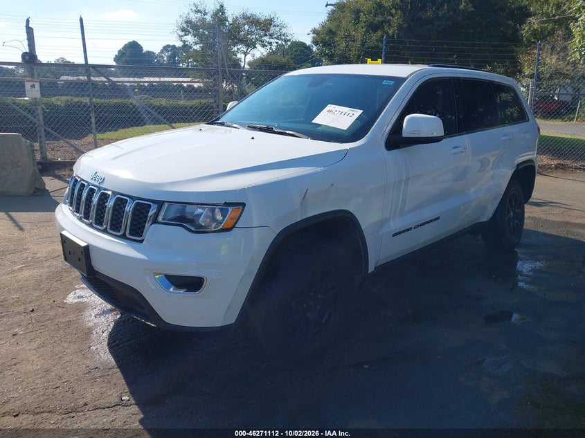 Vin: 1c4rjfag7hc620678, lot: 46771229, jeep grand cherokee laredo 4x4 20172