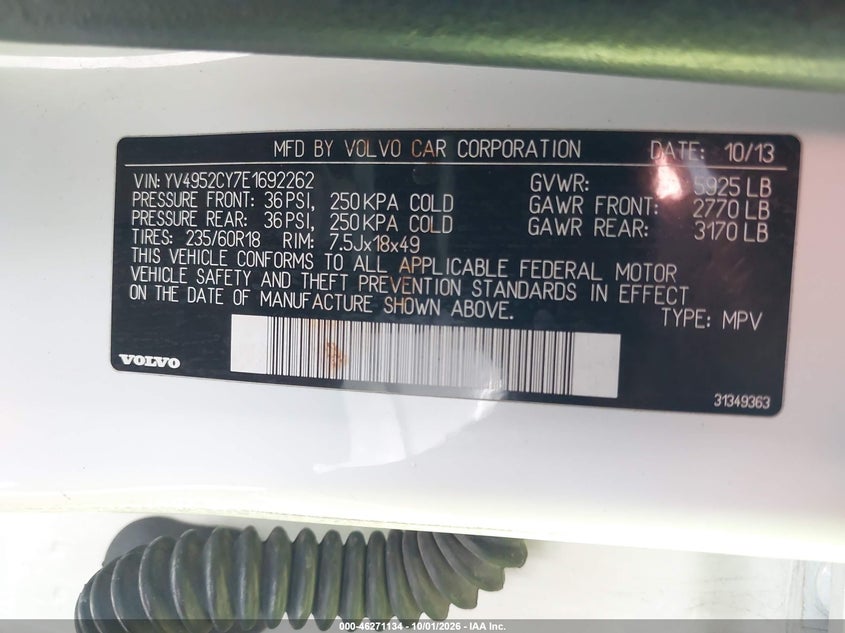 2014 VOLVO XC90 3.2 · Фото 9